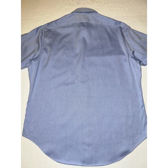 Lauren Ralph Lauren Dress Shirt Men’s Size 16.5 34/35 Blue Button-Down Non-Iron - Picture 6 of 6